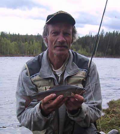 First fly grayling 2004