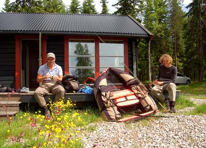Lars&Lars at the Landsjøen cabin